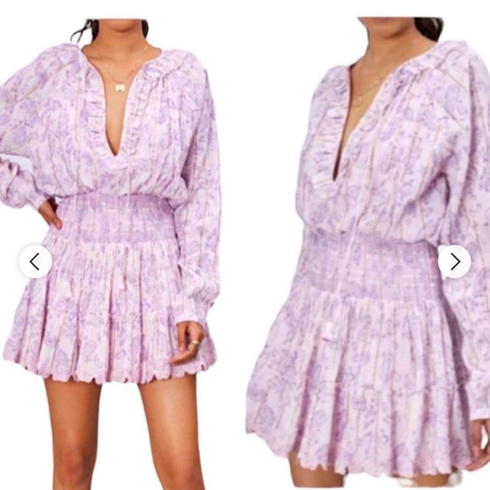 House of Harlow 1960 Paisley Print Mini Dress